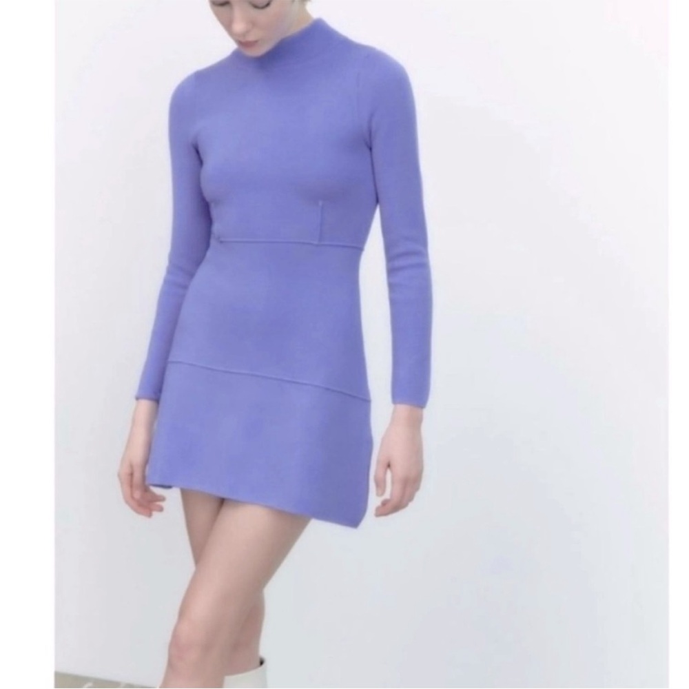 Zara Purple Mini Dress